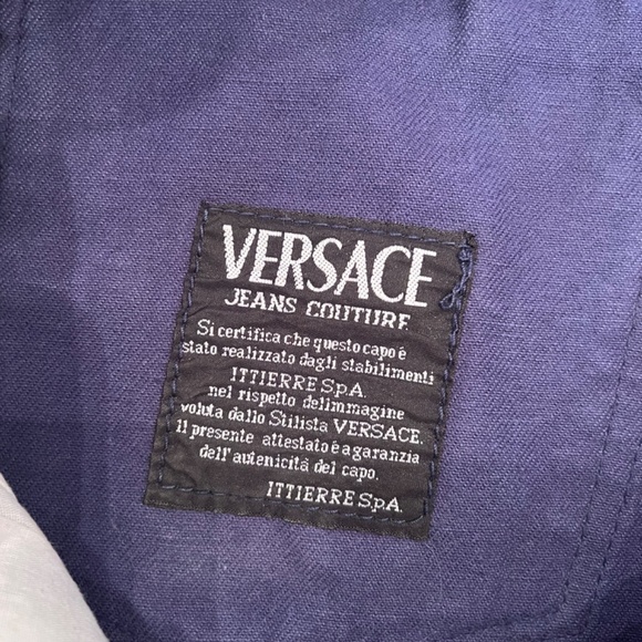 Blue jeans Versace Size 34 - Picture 6 of 14